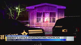 Sheriff’s office investigating homicide in Columbiana County