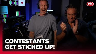 ’Call me smiling assassin’: Hilarious moment Fox Footy legends stitch up contestants in epic prank