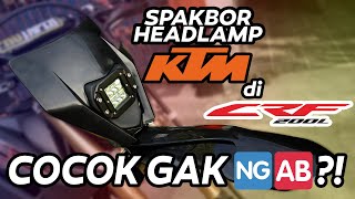 CRF 150L MURTAD !!! Spakbor & headlamp KTM di CRF?! apabisa ?!!!