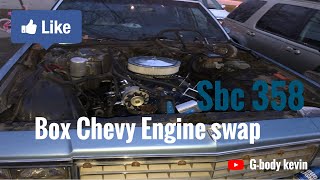 box Chevy engine swap sbc 358