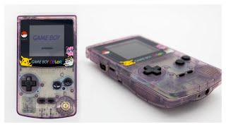 Modding an Atomic Purple Gameboy Color | Cloud Game Store 2.45 TN LCD Kit