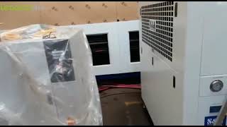 Leapion fiber laser cutting machine 12000W big machine in customer factory