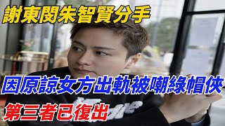 謝東閔朱智賢分手，因原諒女方出軌被嘲「綠帽俠」，第三者已復出【錦鯉娛報】#明星 #演員 #八卦 #香港 #搞笑 #情感 #娛樂