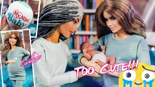 Zuru 5 Surprise BABY!! Are They A Good Size 1:6 Scale Dolls? Barbie? PLUS How To Make DIY Baby Crib