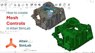 Tet Mesh with Mesh Controls in SimLab