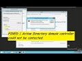 Fixed | An Active Directory Domain Controller for the domain could not be contacted.