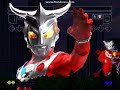 mugen　ウルトラマンエックス u0026ウルトラマンエースvsウルトラマンレオ u0026ウルトラセブン u0026