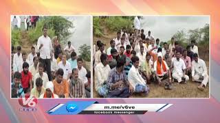 Talakondapally ZPTC Uppala Venkatesh Protest against Govt | V6 News