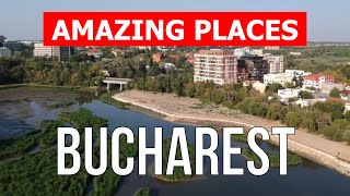 Travel to Bucharest city, Romania | Vacation, tourism, scenery, views | Drone 4k video | Bucharest