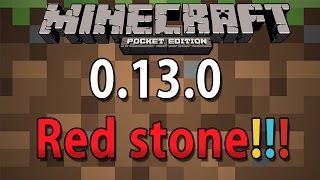 [PE] 레드스톤 등장!!! [마인크래프트PE 0.13.0 리뷰] Minecraft PE 0.13.0 Review 찬이