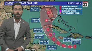 TROPICAL UPDATE: Tropical Storm Ian forms in the Caribbean Friday night