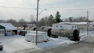 RAILREEL Ontario Southland Railway Beachville Ontario Feb 10 2025