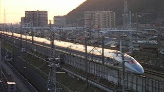 新幹線 500系 のぞみ 183号 Shinkansen Series 500 Nozom