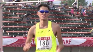 男子 走高跳 決勝3位 第102回日本陸上競技選手権大会