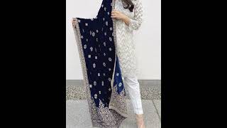 Fancy Embroided Shawl ideas @abouttoday0113 #youtybeshorts