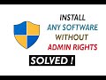 ✅ How to install any software without admin rights