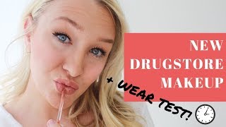 NEW AT THE DRUGSTORE FIRST IMPRESSIONS + WEAR TEST | Laura-Lee