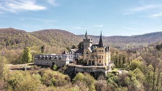 HUGE Abandoned Disney Like Hilltop CASTLE in the mountains of Germany