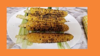 How to make Delicous Grilled Corn!ኑ የበቆሎ ጥብስ አንብላ