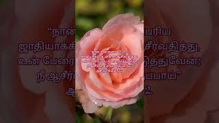 “நான் உன்னைப் பெரிய ஜாதியாக்கி, உன்னை berchmans Uncle songs#christianbibleverse#tamil#christiansong