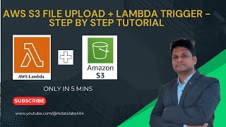 AWS S3 + Lambda Trigger Tutorial | hands-on Demo | Day-11 #aws #cloudcomputing