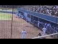 2015 4 26　井手正太郎 （横浜dena）　ライナーでライトへ運ぶ先制ホームラン