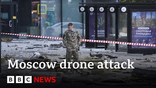 Russia accuses Ukraine of Moscow drone attack – BBC News