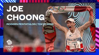 Joe Choong sprints to HISTORIC modern pentathlon GOLD | Tokyo 2020 Olympic Games | Medal Moments