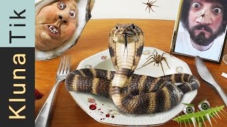 Kluna eating SNAKE, SPIDER & JELLYFISH!!! |#19 KLUNATIK COMPILATION    ASMR eating sounds no talk