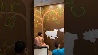 Kalpavriksh and Kamdhenu Artwork in Mumbai | Prakash garg | Aashish Raj Bidkikar | wall art