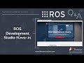 [RDS] 001 - ROS Development Studio #Howto create and launch a ROS project