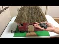 diy miniature hut best out of waste materials making a small hut using cardboard and broom stick