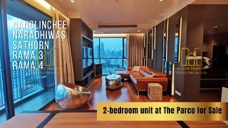 FOR SALE | ขายคอนโด | Parco Condo | 2 bedroom | Nanglinchee | Sathorn | Naradhiwas