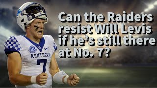 Tale of the tape: Can the Raiders resist Will Levis if he's still there at No 7