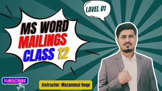 Ms Word MailingsTutorial। Spelling & Grammar Define Word Count Zoom । Bangla Tutorial