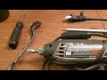 how to fix a dremel 4000 rotary tool. we replaced the brushes but found catastrophic failure.