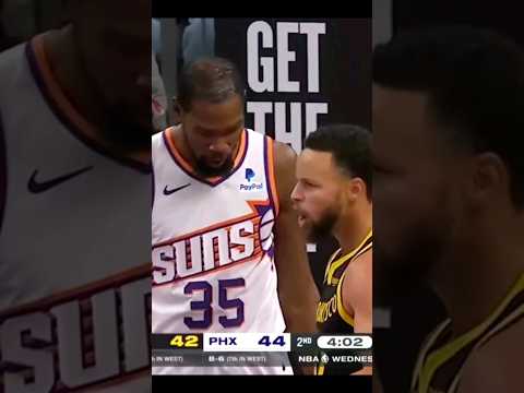 "You Missed Me Bro!?" Kevin Durant Talking Trash At Steph Curry After ...