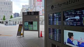 【バス停動画】新潟交通　新潟駅バスターミナル