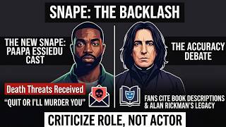 Paapa Essiedu FINALLY Breaks Silence on Snape Casting Backlash
