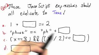 Fill In The Javascript - Programming Languages