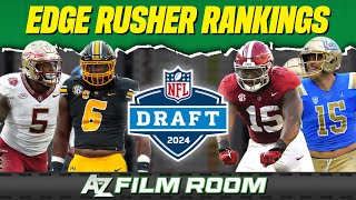 Ranking Every Edge Rusher in the 2024 NFL Draft Class