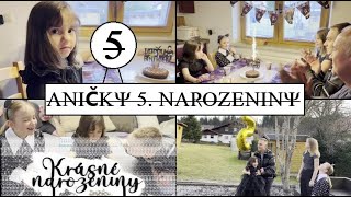 ANIČKY 5. NAROZENINY | MamaVlog#525 | Máma v Německu