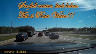 Raw Video \u0026 Sound OldShark Full HD 1080P Dash Cam