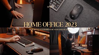 Home Office Desk Accessories 2023 | จัดโต๊ะคอมให้สวยและดีต่อสุขภาพ!