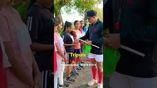 morning workout 1600 mtr Running Tripura police test