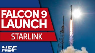 SpaceX Falcon 9 Launches Starlink Group - 5-12 Mission