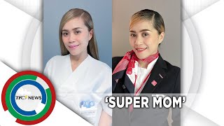 Pinay single mom pinagsabay ang pagiging flight attendant at nurse | TFC News Norway