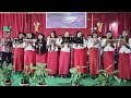 aopao baptist church choir welcome song happy new year in konyak wangpeang Üla ünpon hem .