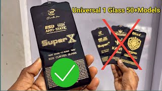 1 tempered glass use 50+ Models | don't waste