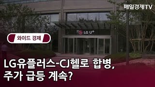 LG유플러스-CJ헬로 합병, 주가 급등 계속? / 와이드경제2 / 매일경제TV